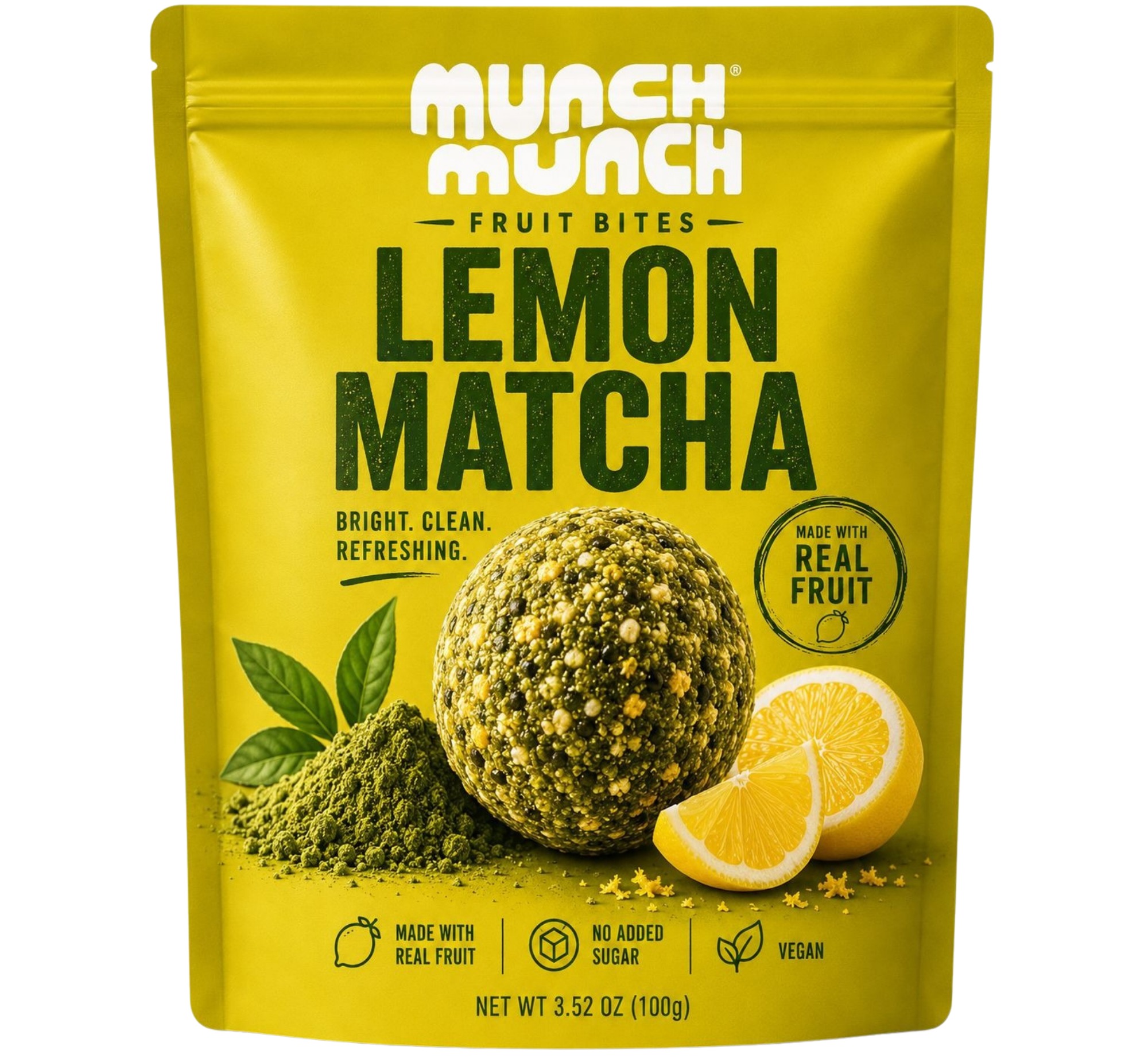 Lemon Matcha Bites
